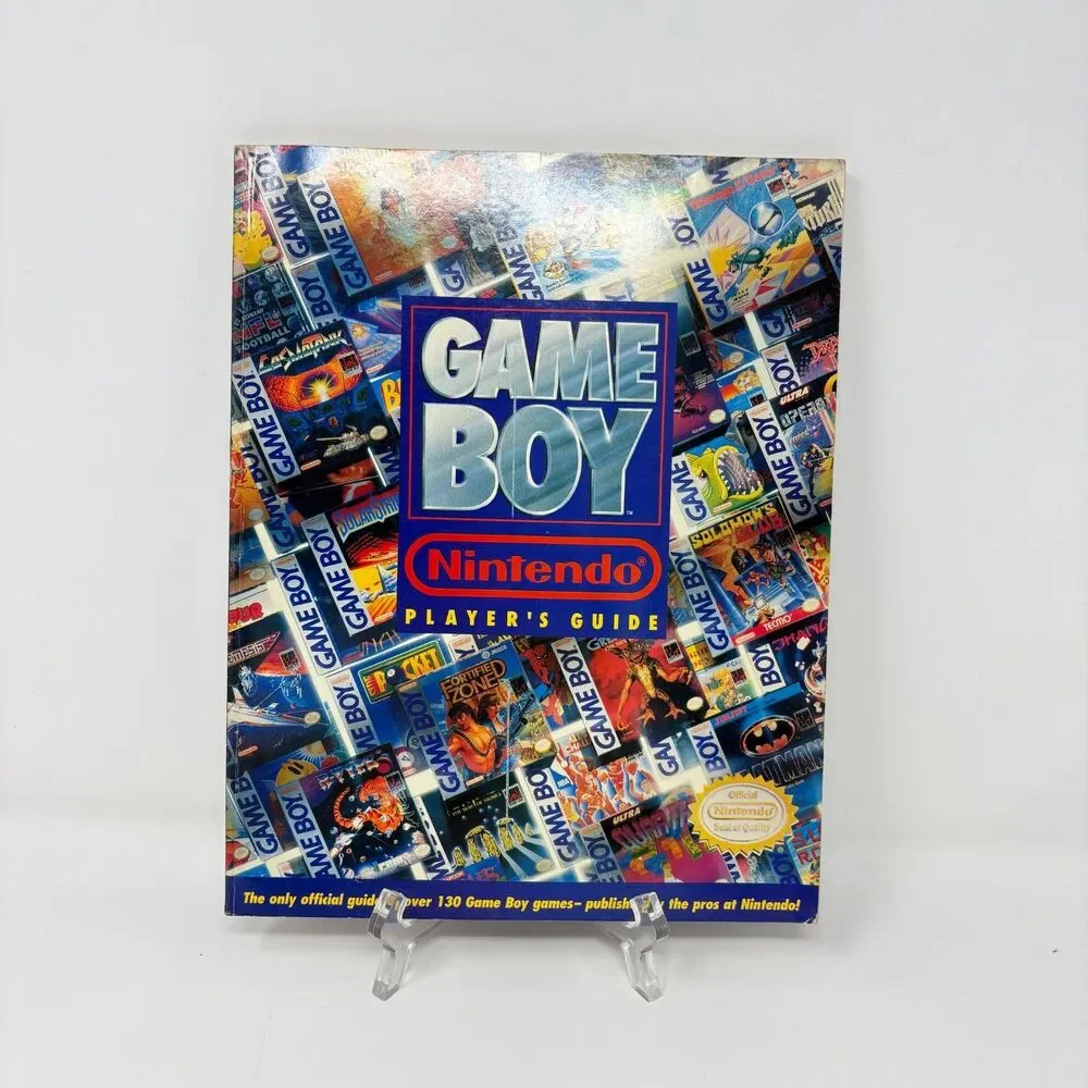Nintendo Game Boy Players Guide Strategy Book 1991 Vintage Official Guide